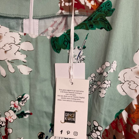 Floral Maxi Dress by Grace Karin - Picture 4 of 4